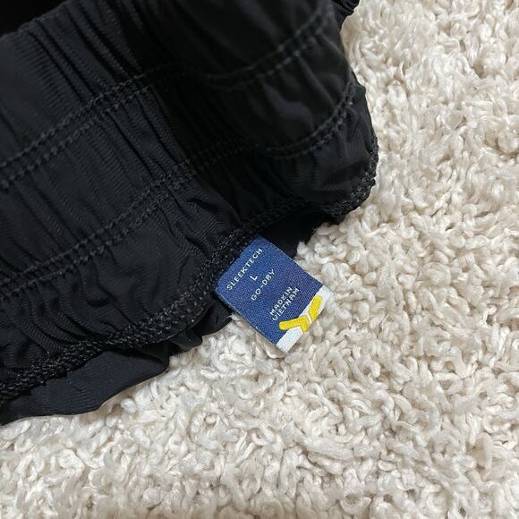 Old Navy Active Large Black Go-Dry Sleektech Barrel Athleisure Pull-On Pants - Picture 5 of 6